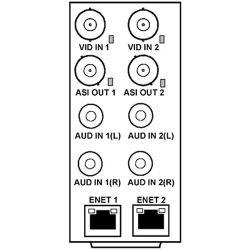 Cobalt RM20-9223-B 20-Slot OpenGear Frame Rear I/O Module (Standard Width)