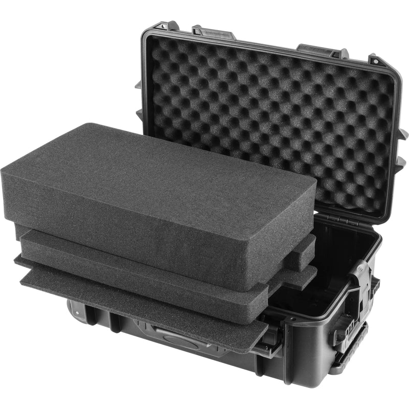 Odyssey Vulcan Injection-Molded Trolley Utility Case with Foam (20.5 x 11.25 x 5.75" Interior)