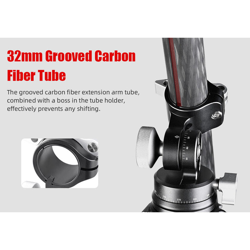 Sunwayfoto CCB-01 Carbon Tripod Extension Arm (16")