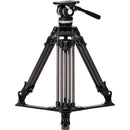 Benro BVX18 Carbon Fiber Pro Video Head and Tripod (39.6 lb Payload)