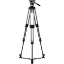 Benro BVX18 Carbon Fiber Pro Video Head and Tripod (39.6 lb Payload)