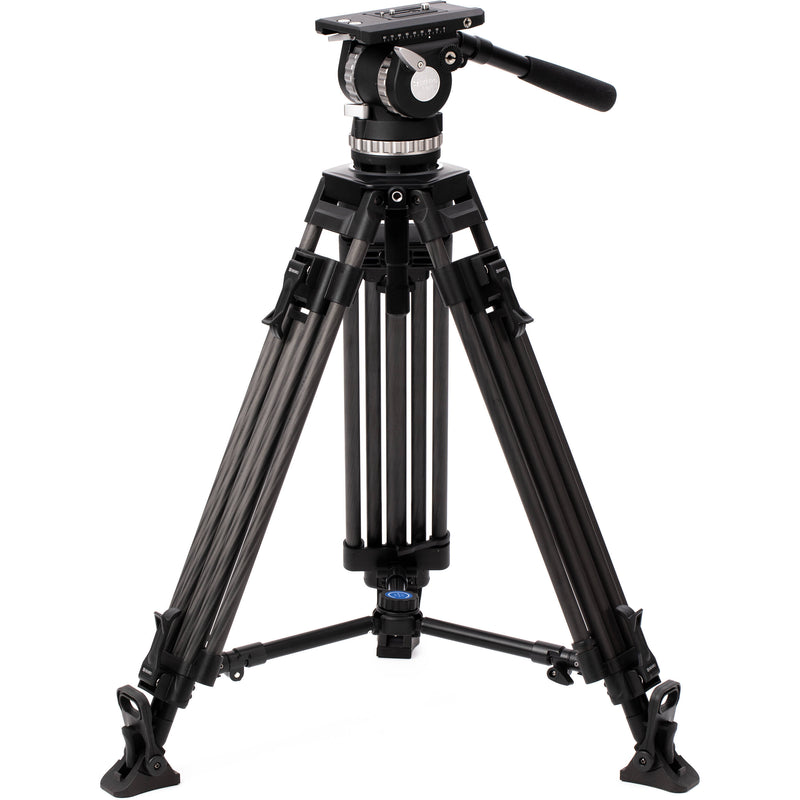 Benro BVX18 Carbon Fiber Pro Video Head and Tripod (39.6 lb Payload)