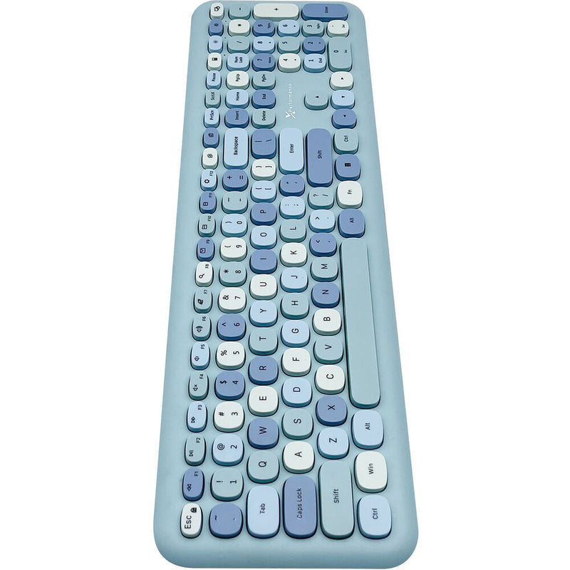 X9 Performance Wireless Keyboard and Mouse (Light Blue)