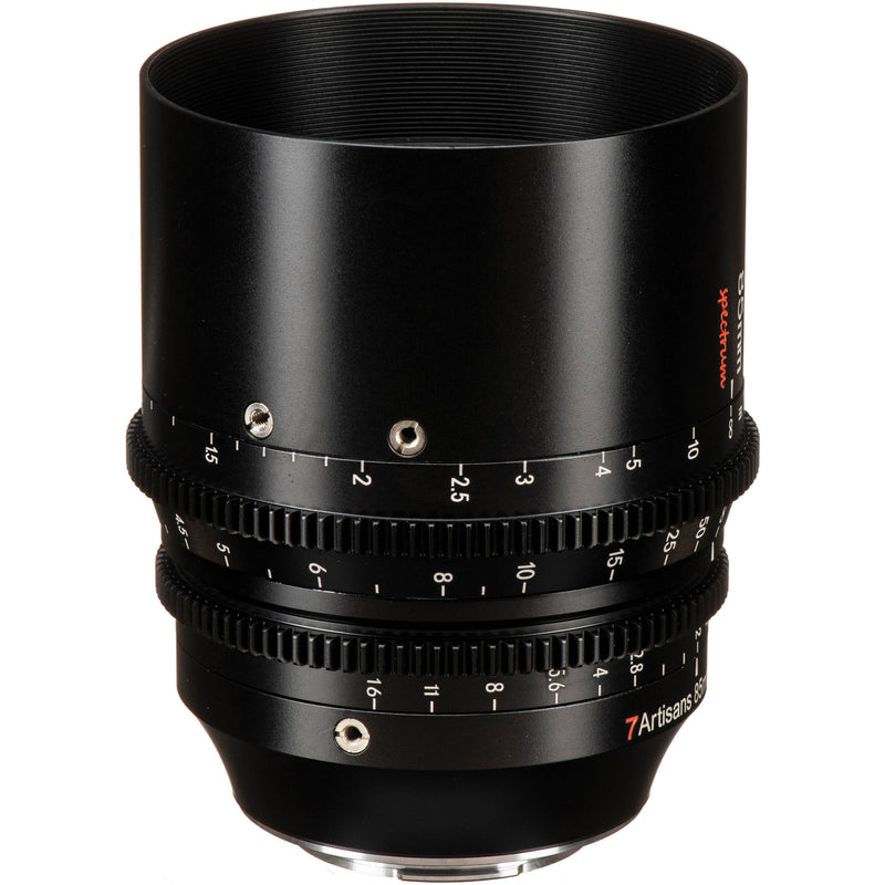 7artisans Photoelectric 85mm T2.0 Spectrum Prime Cine Lens (E Mount)