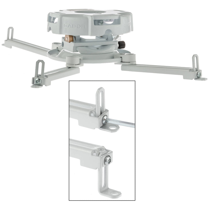 Gabor UPMP-1000W AccuGear Universal Projector Mount (White)