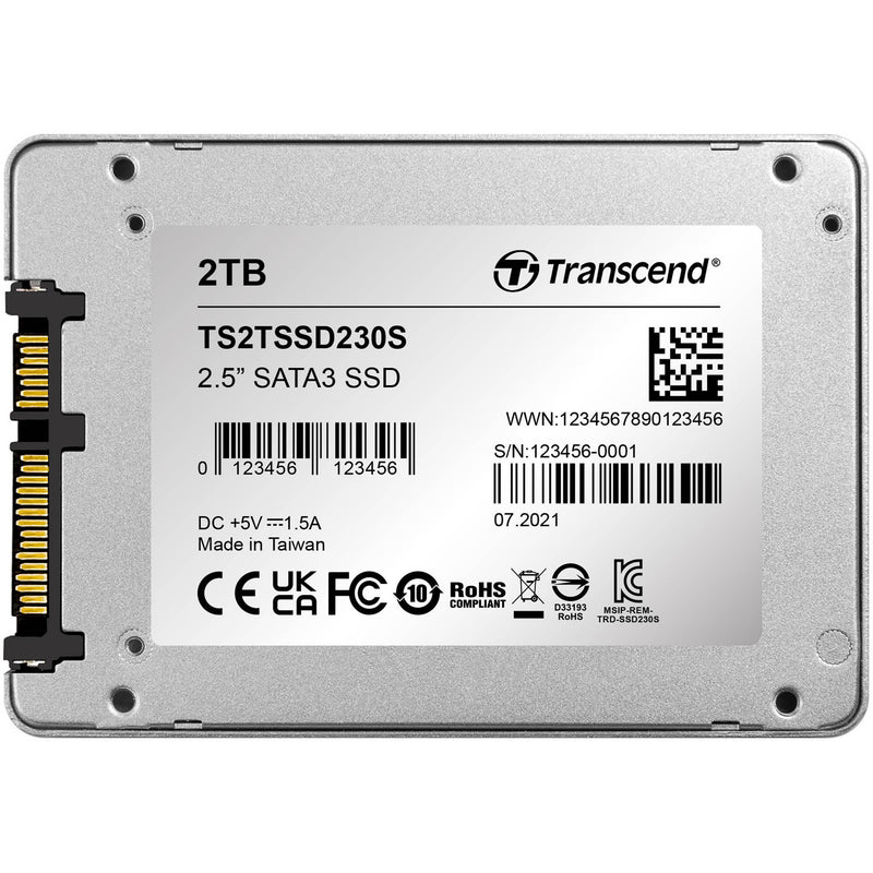 Transcend 2TB SSD230 SATA III 2.5" Internal SSD