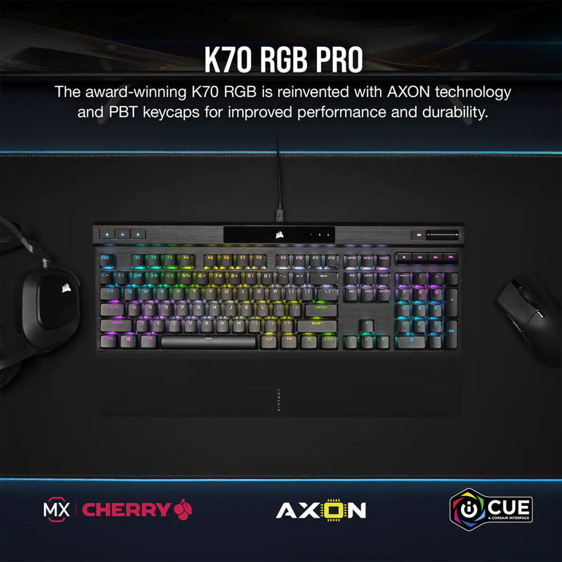 Corsair K70 RGB PRO Mechanical Gaming Keyboard (Cherry MX Red Switches)