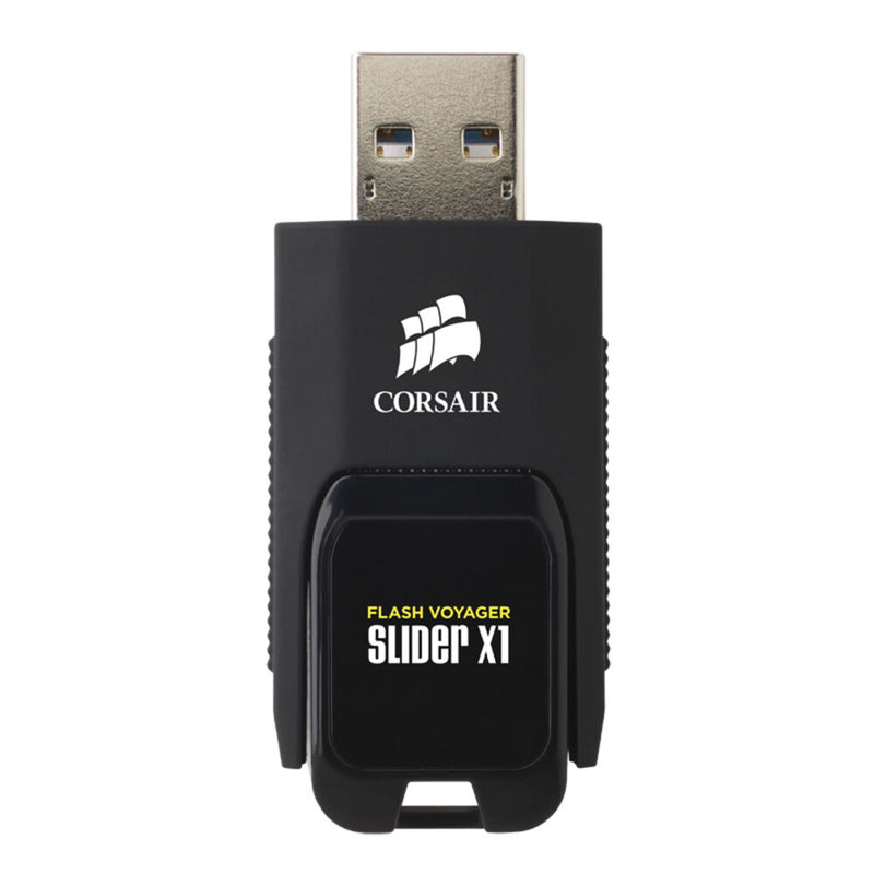 Corsair 64GB Flash Voyager Slider X1 USB 3.1 Gen 1 Flash Drive