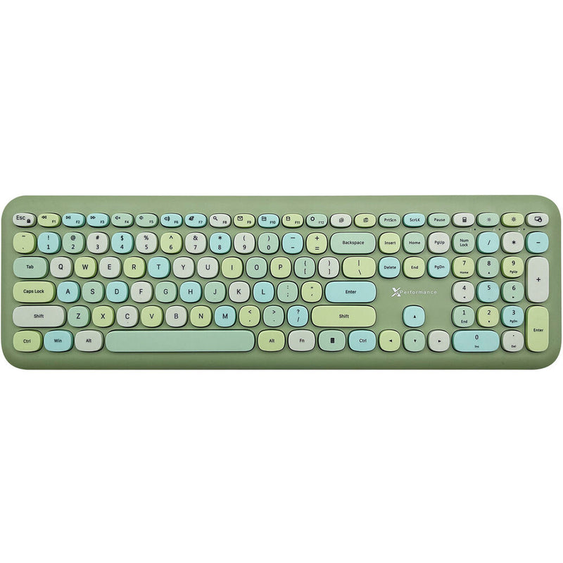 X9 Performance Wireless Keyboard and Mouse (Light Green)