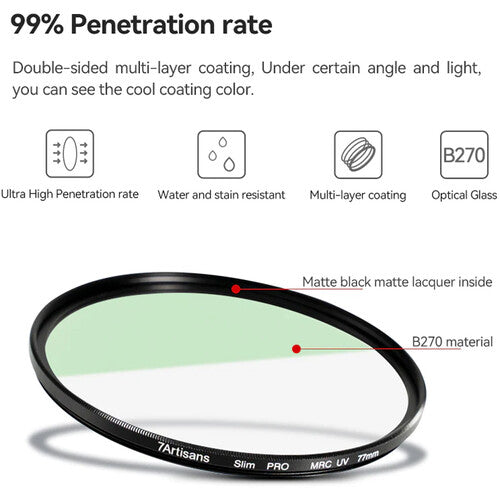 7artisans Photoelectric 67mm MRC-UV Filter