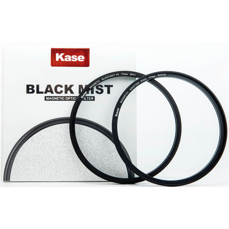 Kase Black Mist Magnetic Filter 1/2 & Magnetic Adapter (77mm)