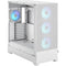 Fractal Design Pop XL Air Mid-Tower Case (White Tempered Glass Clear)