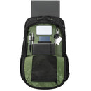 Targus 17" Spruce EcoSmart Backpack (Black / Green Accents)