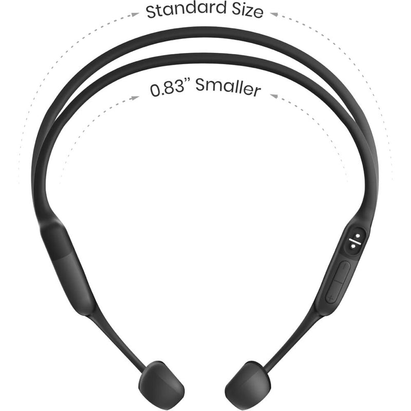 SHOKZ OpenRun Wireless Open-Ear Headphones (Black)