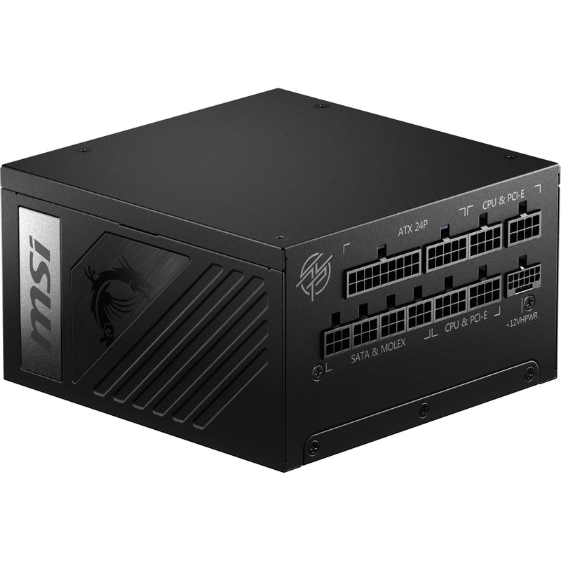 MSI MPG A1000G PCIE5 1000W 80 PLUS Gold Modular Power Supply