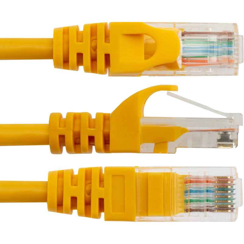 Pearstone Cat 5e Snagless Network Patch Cable (Yellow, 7')