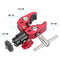 CAMVATE Universal Super Clamp with Ball Head & T-Handle (Red)