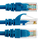 Pearstone Cat 5e Snagless Network Patch Cable (Blue, 100')