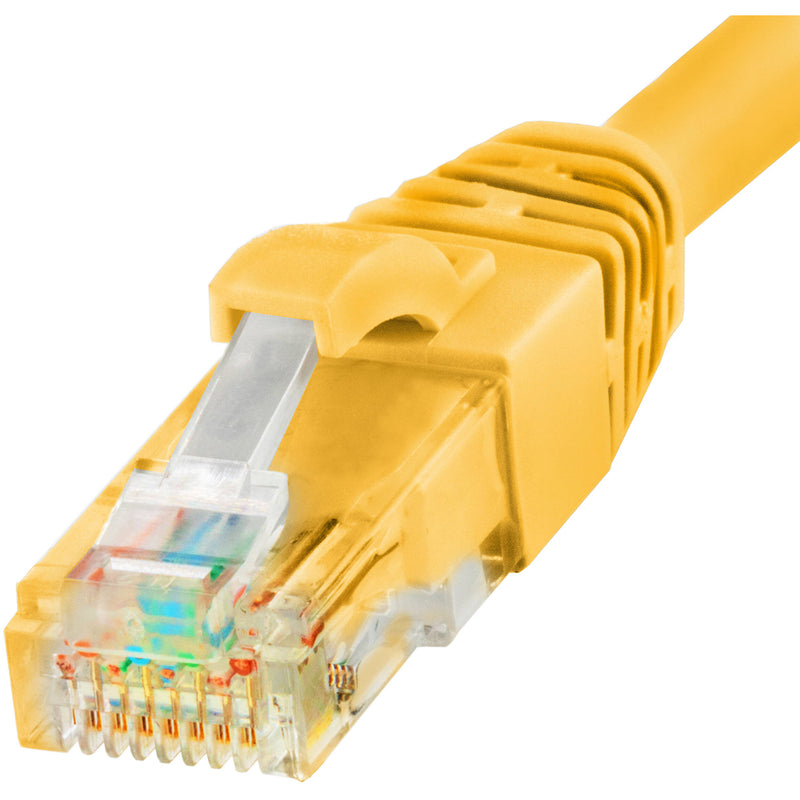 Pearstone Cat 6 Snagless Network Patch Cable (Yellow, 14')