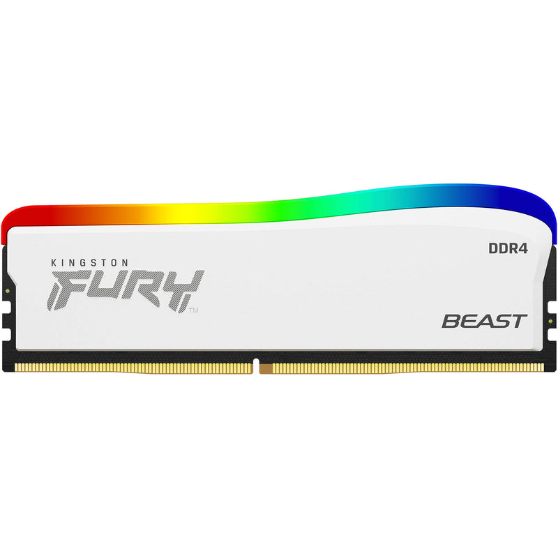 Kingston 32GB FURY Beast DDR4 RGB Special Edition RAM (White, 2 x 16GB)