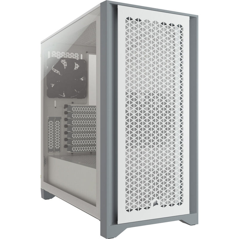 Corsair 4000D Airflow Mid-Tower ATX Desktop Case (White)