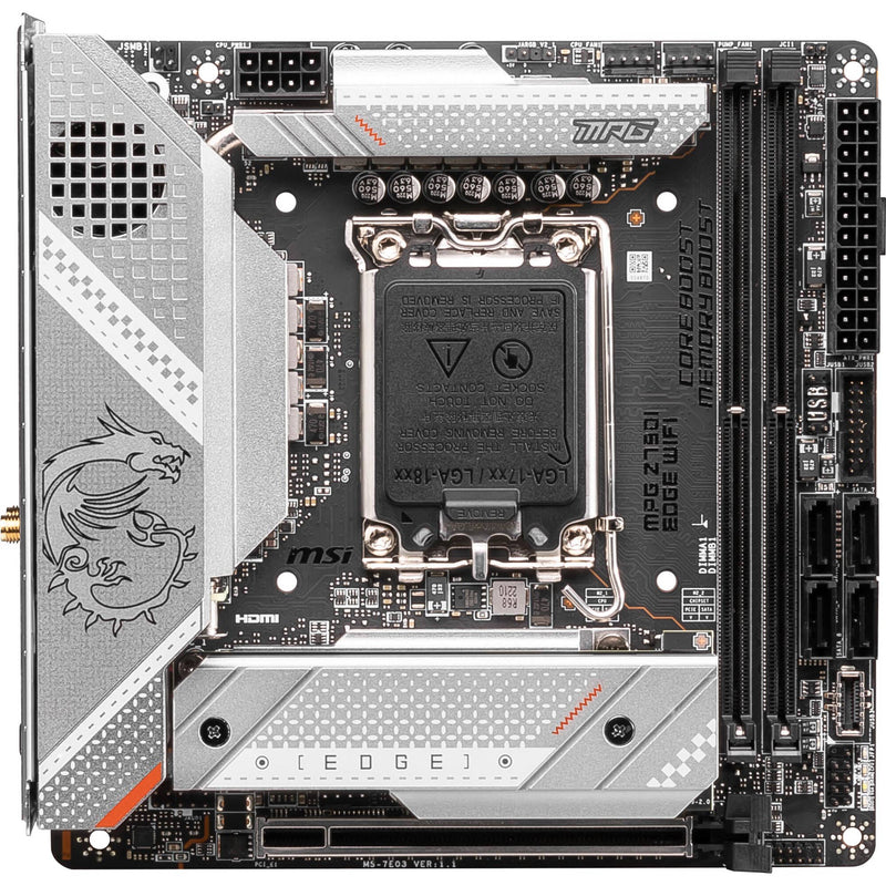 MSI MPG Z790i EDGE WIFI LGA 1700 Mini-ITX Motherboard