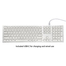 Xcellon Wireless Bluetooth Keyboard for Mac (Silver)