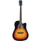 Washburn WA90CE Dreadnought Cutaway Acoustic/Electric Guitar (Tobacco Sunburst)