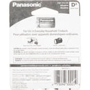 Panasonic Alkaline Plus Power D Batteries (2-Pack)