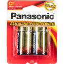 Panasonic Alkaline Plus Power C Batteries (2-Pack)