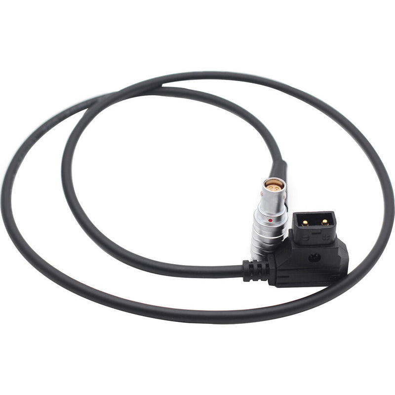 DigitalFoto Solution Limited D-Tap to 4-Pin LEMO Right-Angle Power Cable for Canon C300 Mark II/C500/C200 (2')