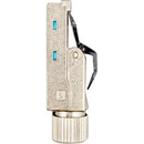 Simply45 S45-1710S 10G Rated RJ45 Shielded Field Plug for Shielded LAN Cables (Cat6/6a/7a)