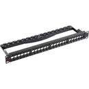 Simply45 S45-2024U 24-Port Unshielded Unloaded Keystone Patch Panel