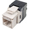 Simply45 S45-3500W Cat 5e UTP 180 Degree Keystone Jack (White)