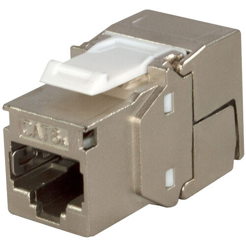 Simply45 10GBaseT STP 180&deg; Shielded Keystone RJ45 Jack