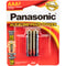 Panasonic Alkaline Plus Power AAA Batteries (2-Pack)