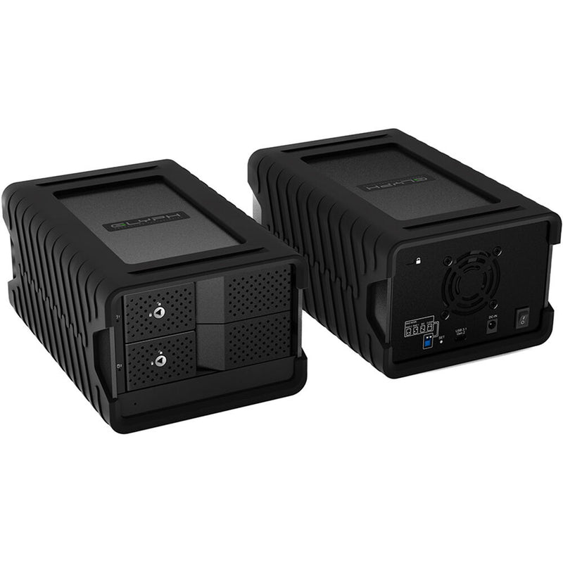 Glyph Technologies 32TB Blackbox PRO RAID 2-Bay RAID Array (2 x 16TB, USB-C 3.2 Gen 2)