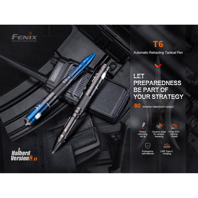 Fenix Flashlight T6 Tactical Penlight