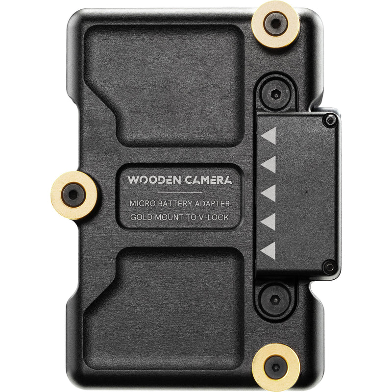 Wooden Camera Micro Battery Plate Adapter (Gold Mount to V-Mount)