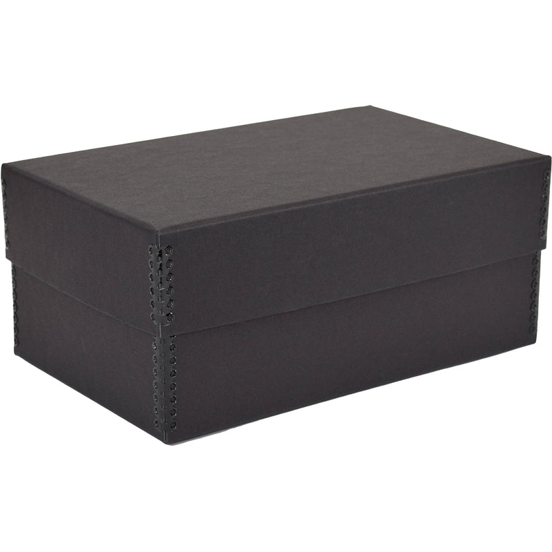 Archival Methods Short Top Box (Black, 10.5 x 6.5 x 4.5")