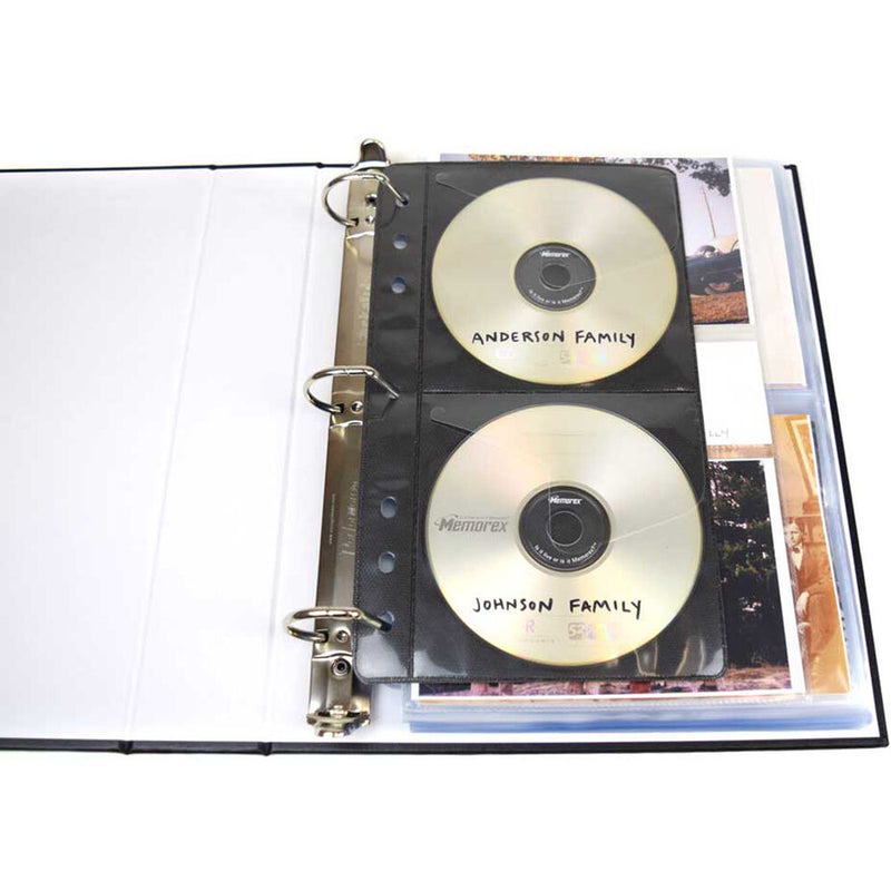 Archival Methods Collector Grade Narrow Binder & Slip Case (Navy Blue/Black)