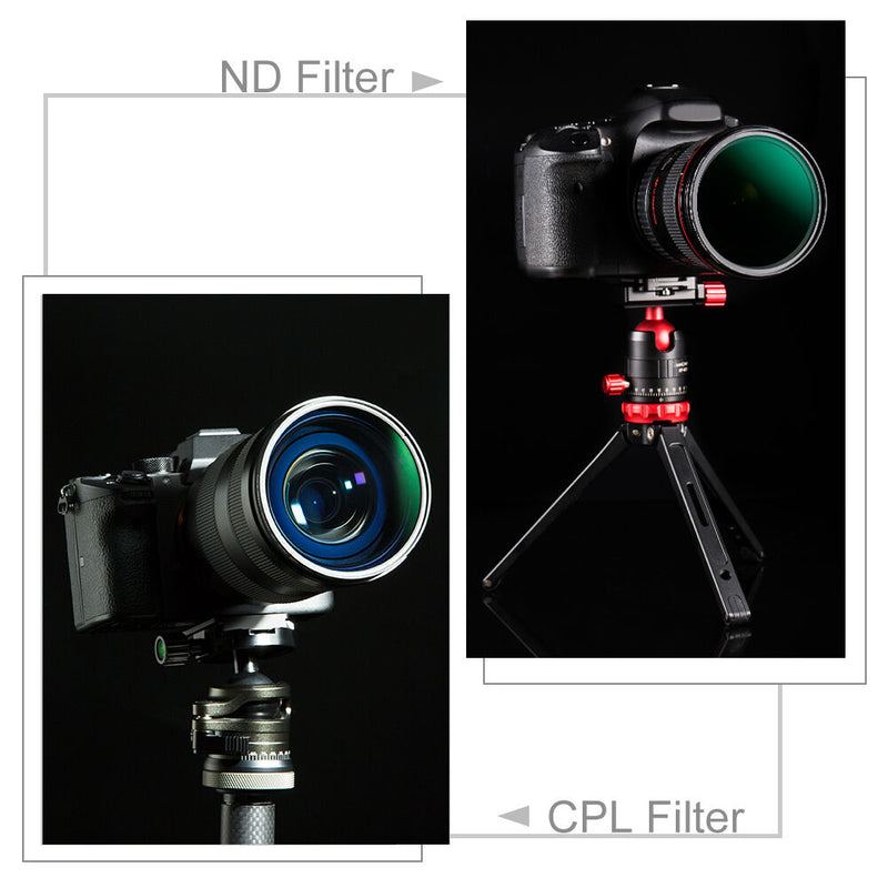 K&F Concept C-Series UV & CPL Filter Kit (58mm)