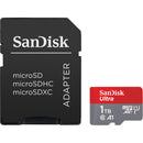 SanDisk 1TB Ultra UHS-I microSDXC Memory Card with SD Adapter