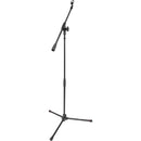 Gator Frameworks Compact Fixed Boom Mic Stand with Tripod Base