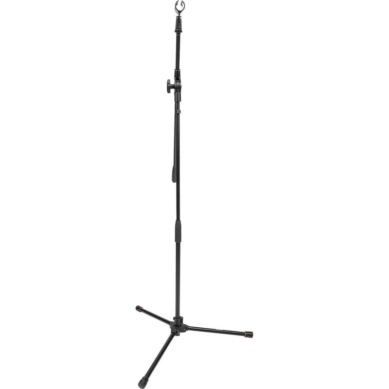 Gator Frameworks Compact Fixed Boom Mic Stand with Tripod Base