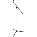 Gator Frameworks Compact Fixed Boom Mic Stand with Tripod Base