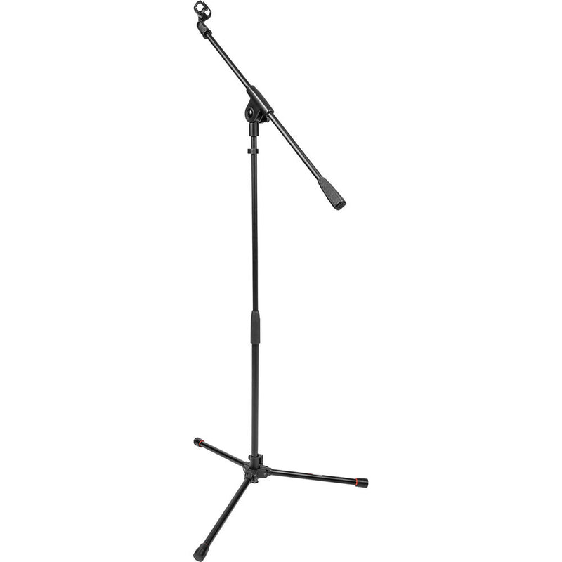 Gator Frameworks Compact Fixed Boom Mic Stand with Tripod Base