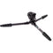 3 Legged Thing Jay Carbon Fiber Tripod with Quick Leveling Base & AirHed Cine-A Fluid Head System (Matte Black)