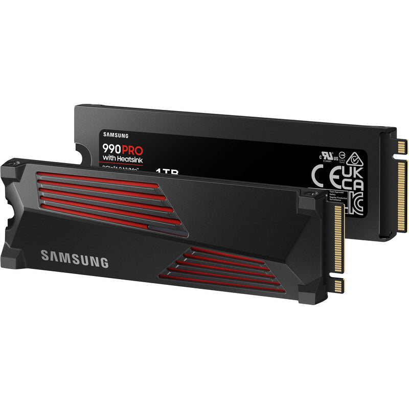 Samsung 1TB 990 PRO PCIe 4.0 x4 M.2 Internal SSD with Heatsink