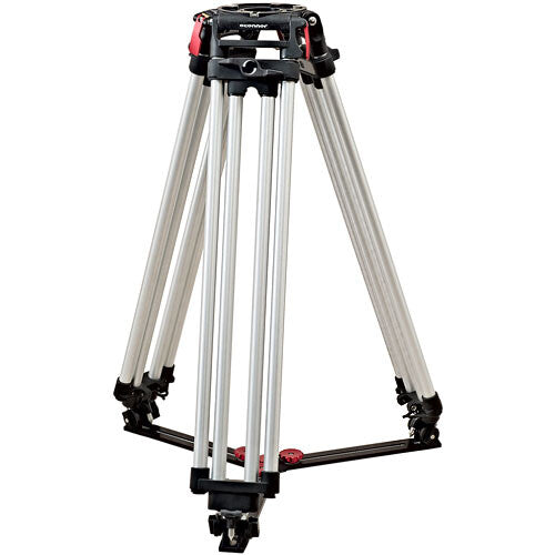 OConnor Ultimate 2575D Head & Cine HD Mitchell Top Plate Tripod System with Floor Spreader